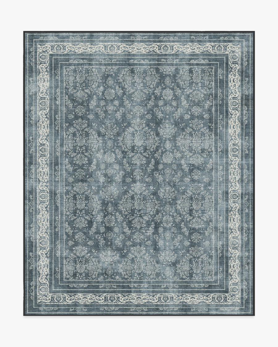 Maelyn — Halı, Antrasit Nötr, AREA, beyaz zemin, 8x10