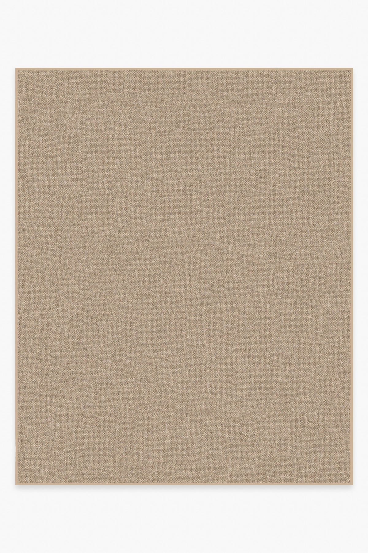Flatwoven — Halı, Warm Kum, AREA, beyaz zemin, 8x10