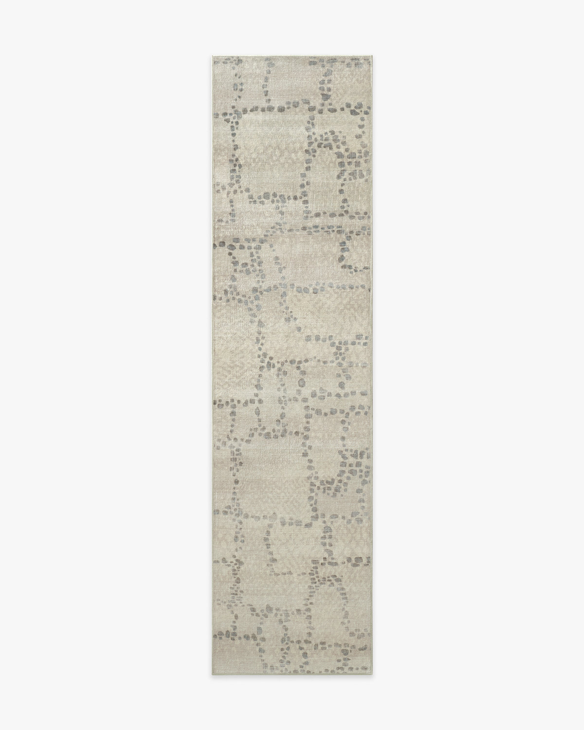Aeren — Halı, Doğal Taş, RUNNER, beyaz zemin, 2x10