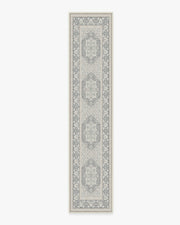 Hendesi Heriz — Halı, Abalone, RUNNER, beyaz zemin, 2x12