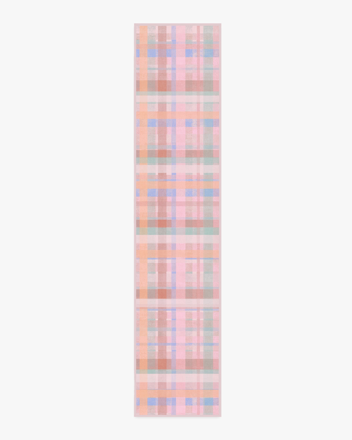 Cora — Halı, Çok Renkli Pembe, RUNNER, beyaz zemin, 2x12