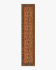 Justina Blakeney Eartha — Halı, Terracotta, RUNNER, beyaz zemin, 2x12
