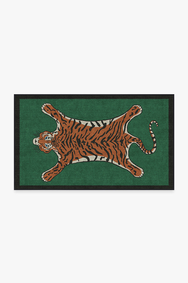 Tiger — Halı, Emerald, AREA, beyaz zemin, 3x5