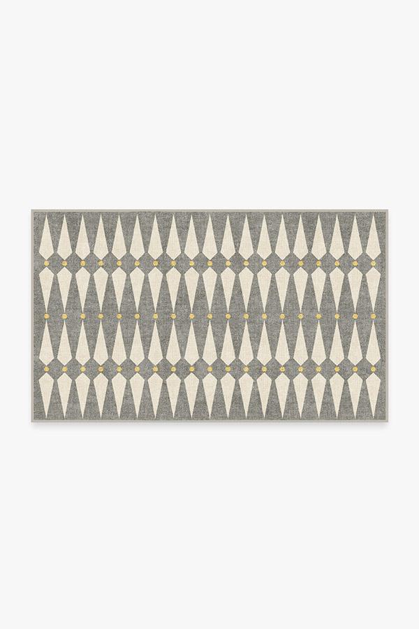Carnaby Shadow Del Sol — Halı, Gri, AREA, beyaz zemin, 3x5