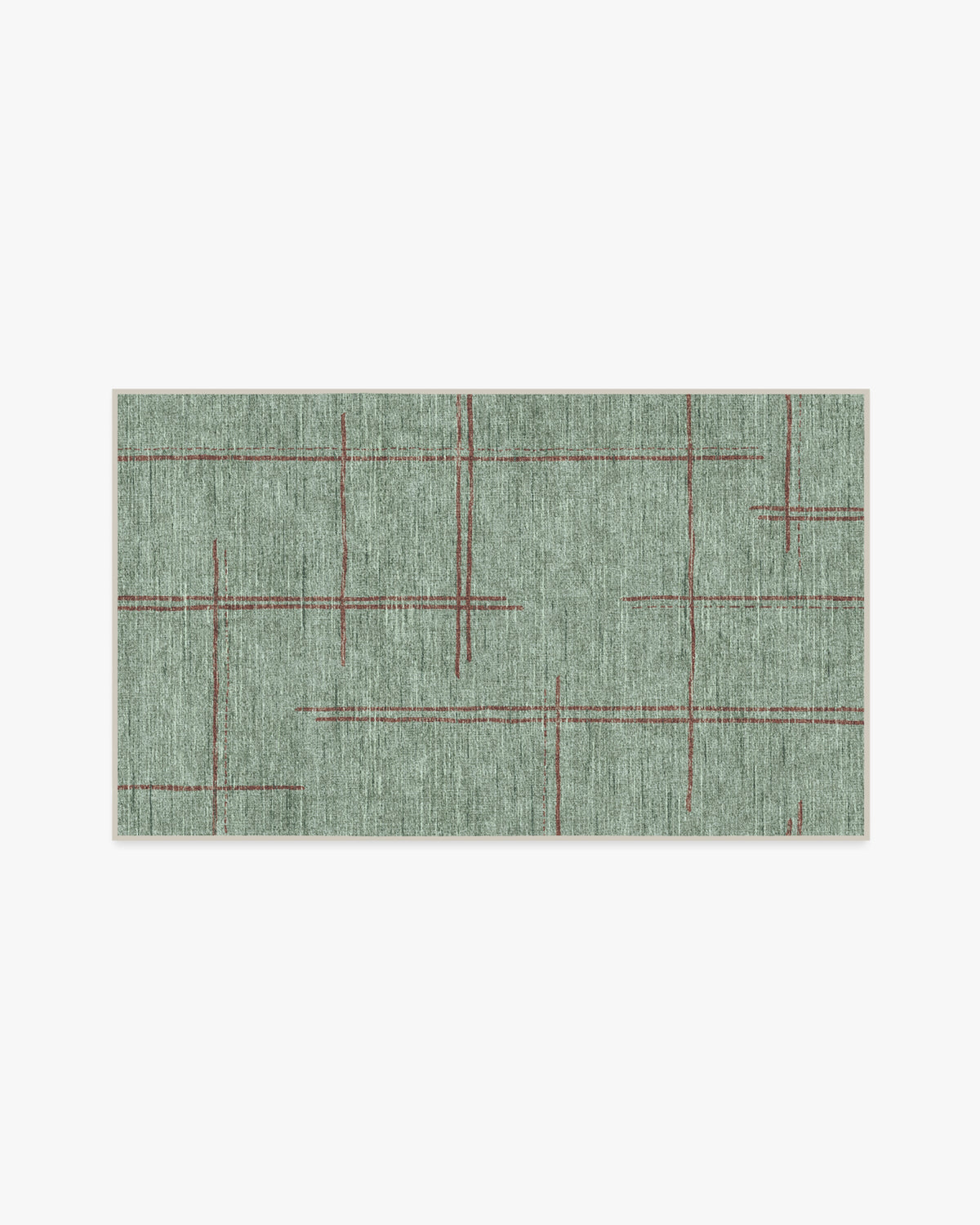 Stellan — Halı, Adaçayı, AREA, beyaz zemin, 3x5