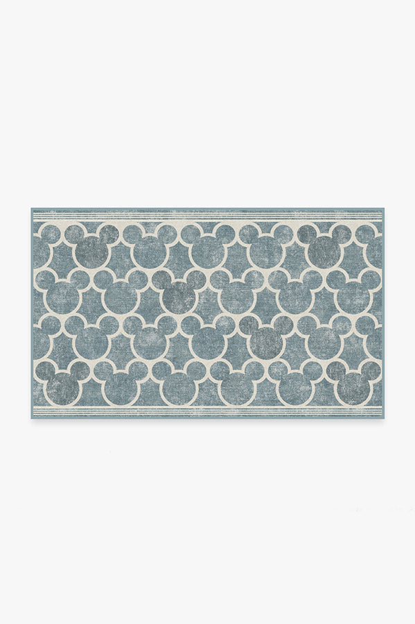 Mickey Trellis — Halı, Arduvaz, AREA, beyaz zemin, 3x5