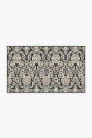 Mickey Damask — Halı, Antrasit, AREA, beyaz zemin, 3x5