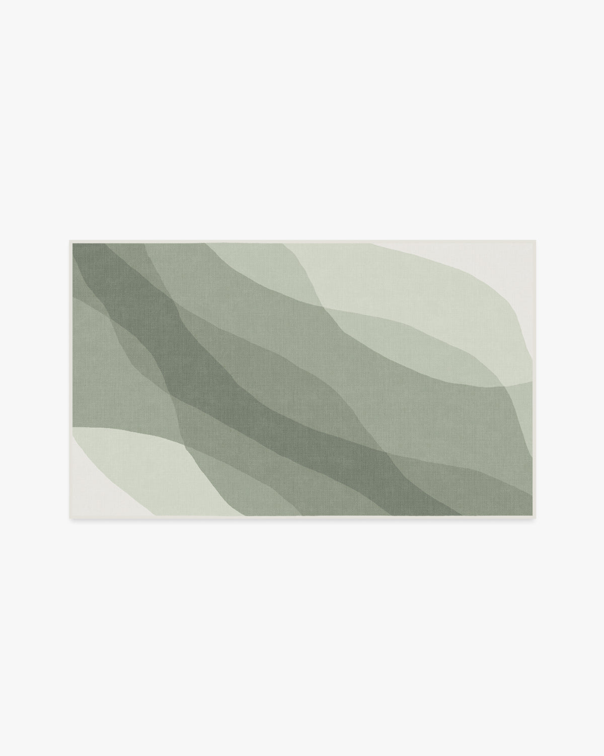 Kallan — Halı, Adaçayı Yeşili, AREA, beyaz zemin, 3x5