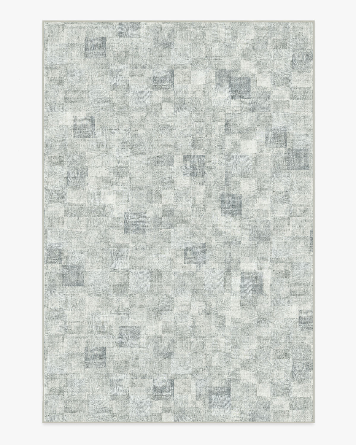 Uma — Halı, Gri, AREA, beyaz zemin, 6x9