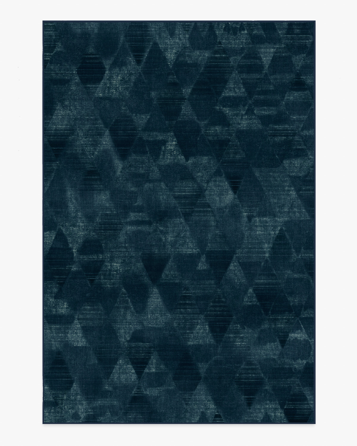 Kavi Mosaic — Halı, Lacivert, AREA, beyaz zemin, 6x9