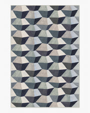 Zeno — Halı, Antrasit, AREA, beyaz zemin, 6x9