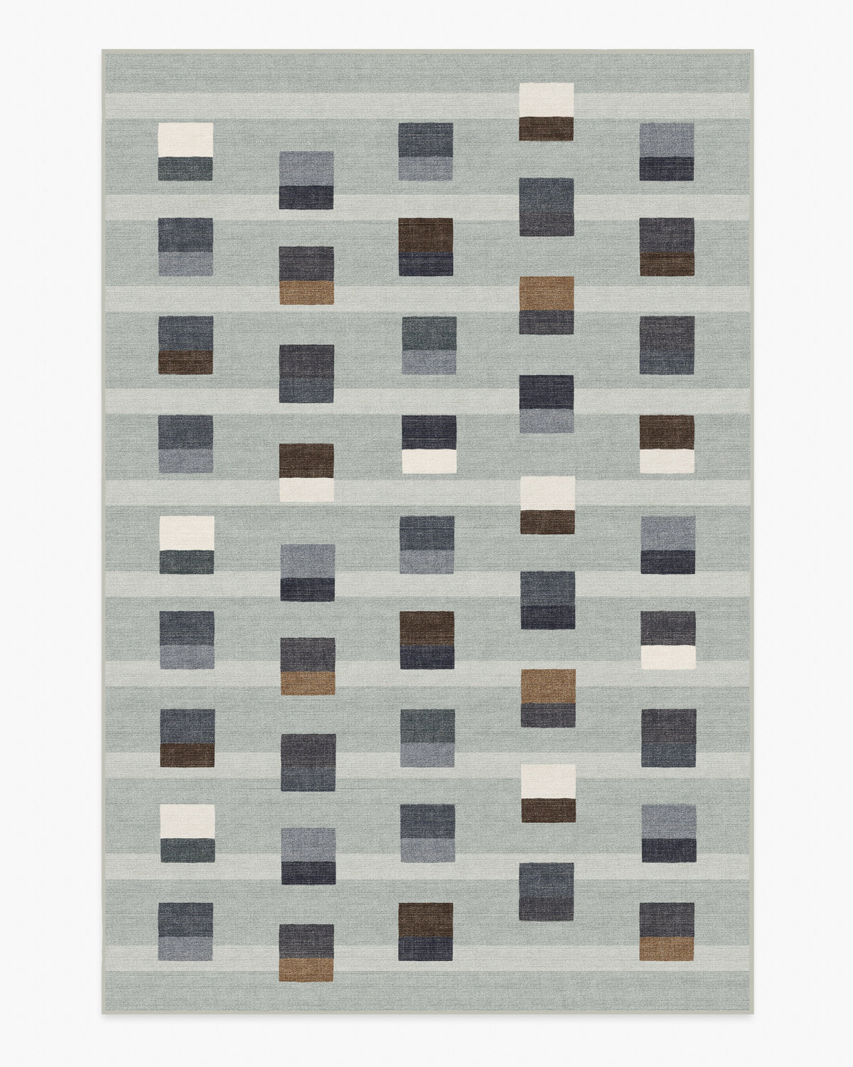 Pezzo — Halı, Gri, AREA, beyaz zemin, 6x9