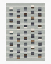 Pezzo — Halı, Gri, AREA, beyaz zemin, 6x9