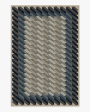 Echo — Halı, Antrasit, AREA, beyaz zemin, 6x9