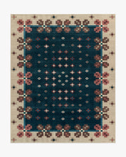 Clove — Halı, Lacivert, AREA, beyaz zemin, 8x10