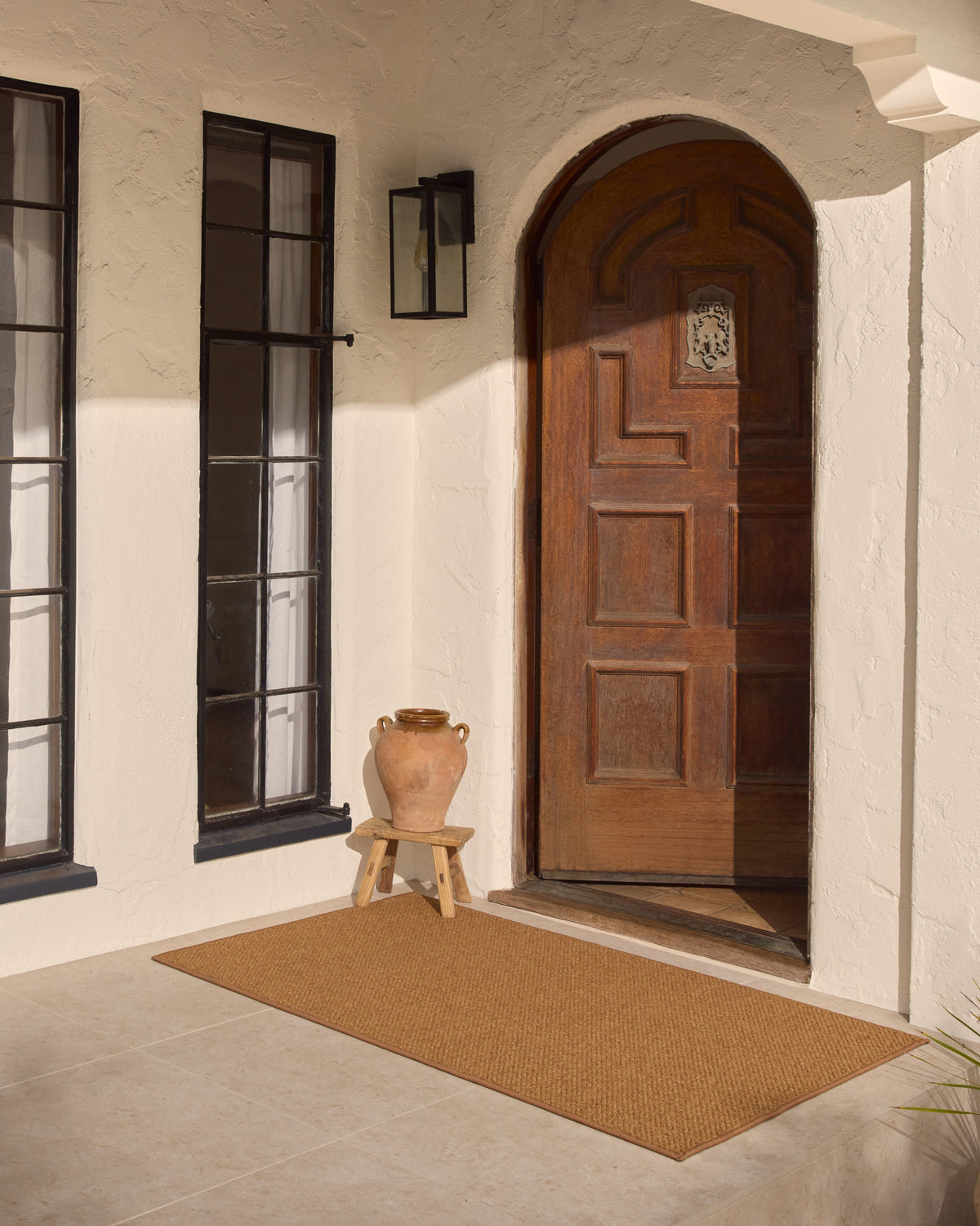 Haven Dark Natural Performance Weave — Halı, Kahverengi, AREA, yaşam alanı, 3x5