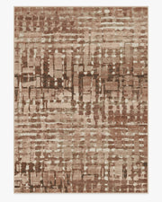 Brooklyn — Halı, Bakır Kil, AREA, beyaz zemin, 10x14
