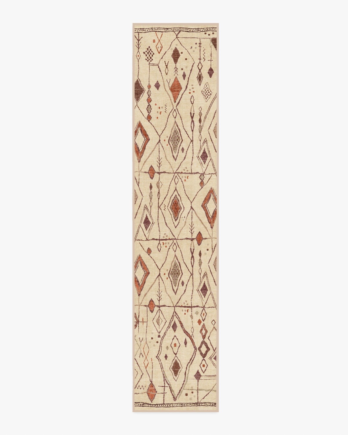 Saguaro Trail — Halı, Fildişi Pas, RUNNER, beyaz zemin, 2x12