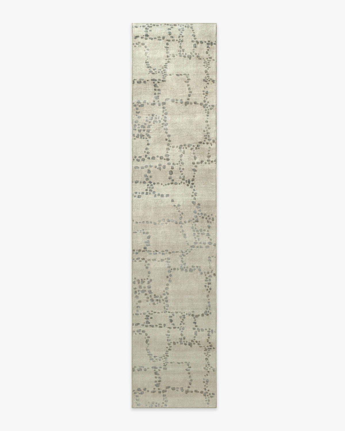 Aeren — Halı, Doğal Taş, RUNNER, beyaz zemin, 2x12