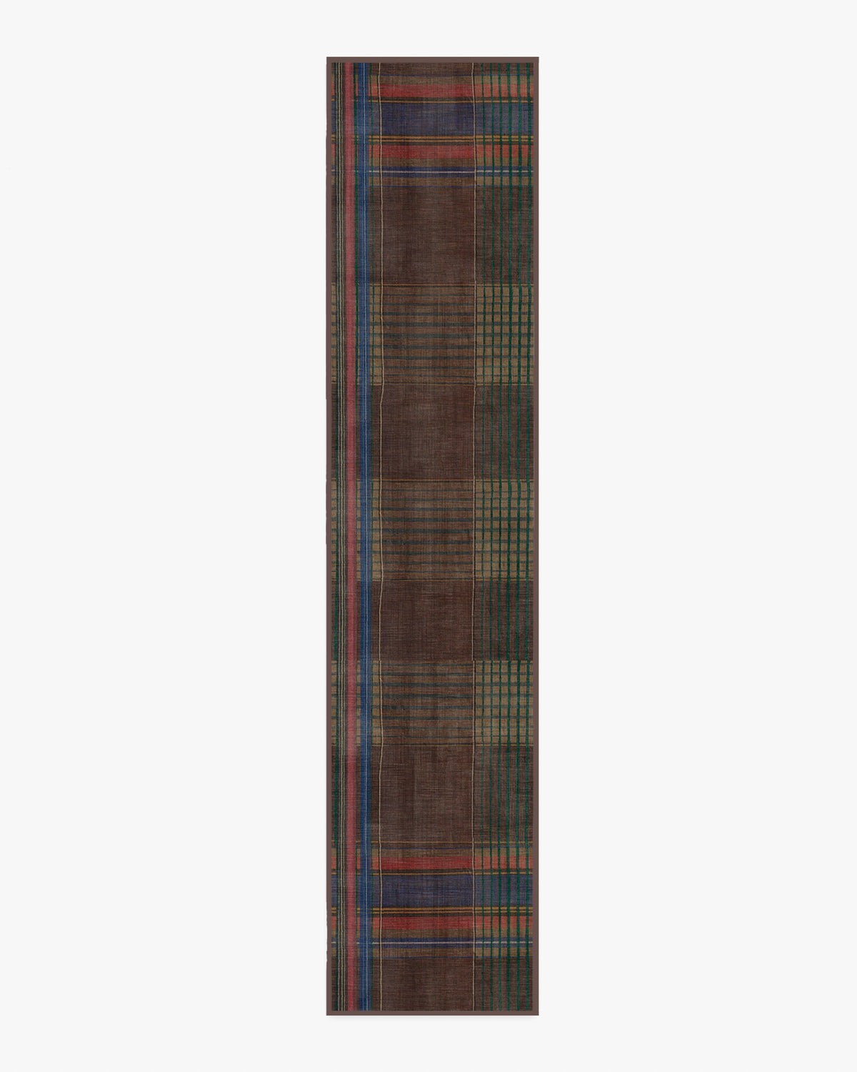 Emerson — Halı, Kahverengi Çok Renkli, RUNNER, beyaz zemin, 2x12