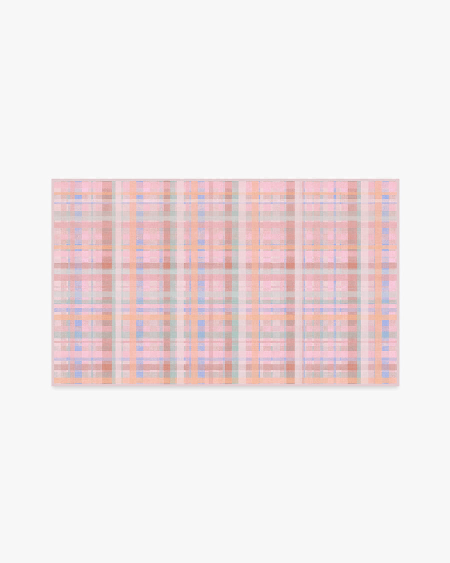 Cora — Halı, Çok Renkli Pembe, AREA, beyaz zemin, 3x5