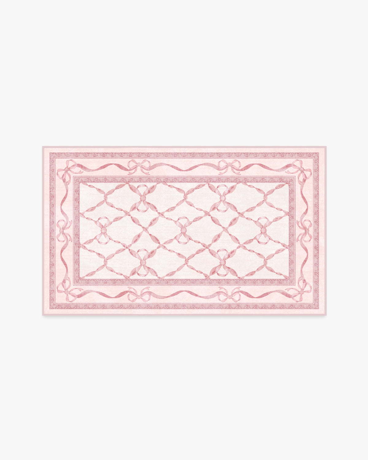 Eloise — Halı, Pembe, AREA, beyaz zemin, 3x5