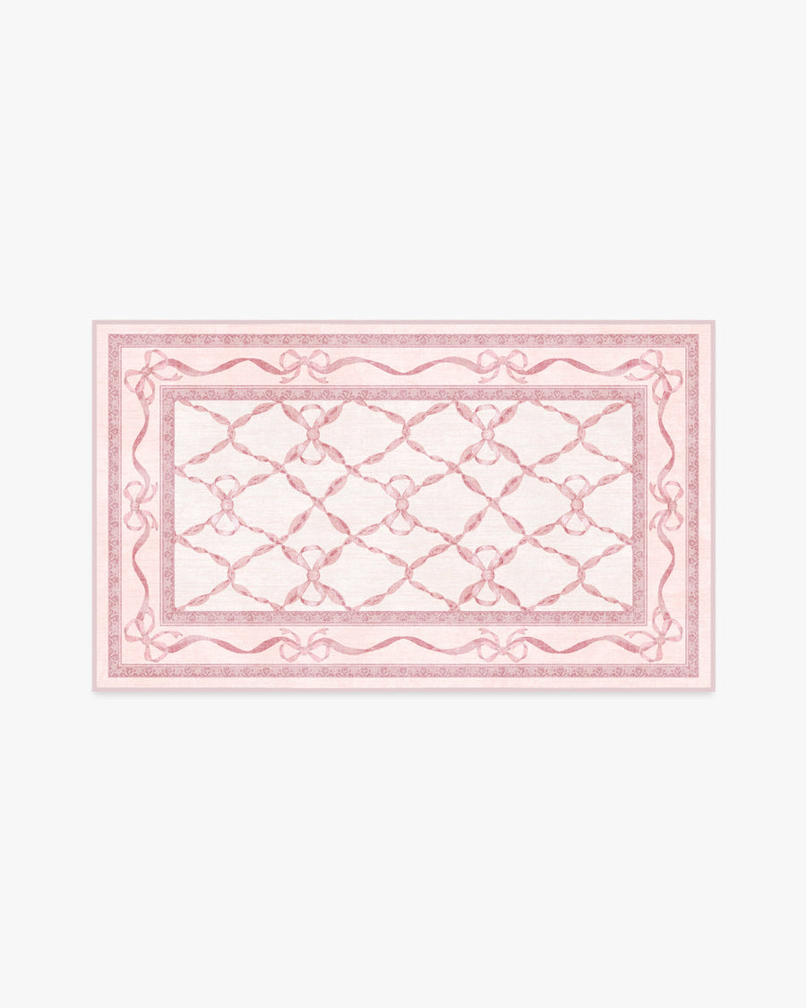 Eloise — Halı, Pembe, AREA, beyaz zemin, 3x5