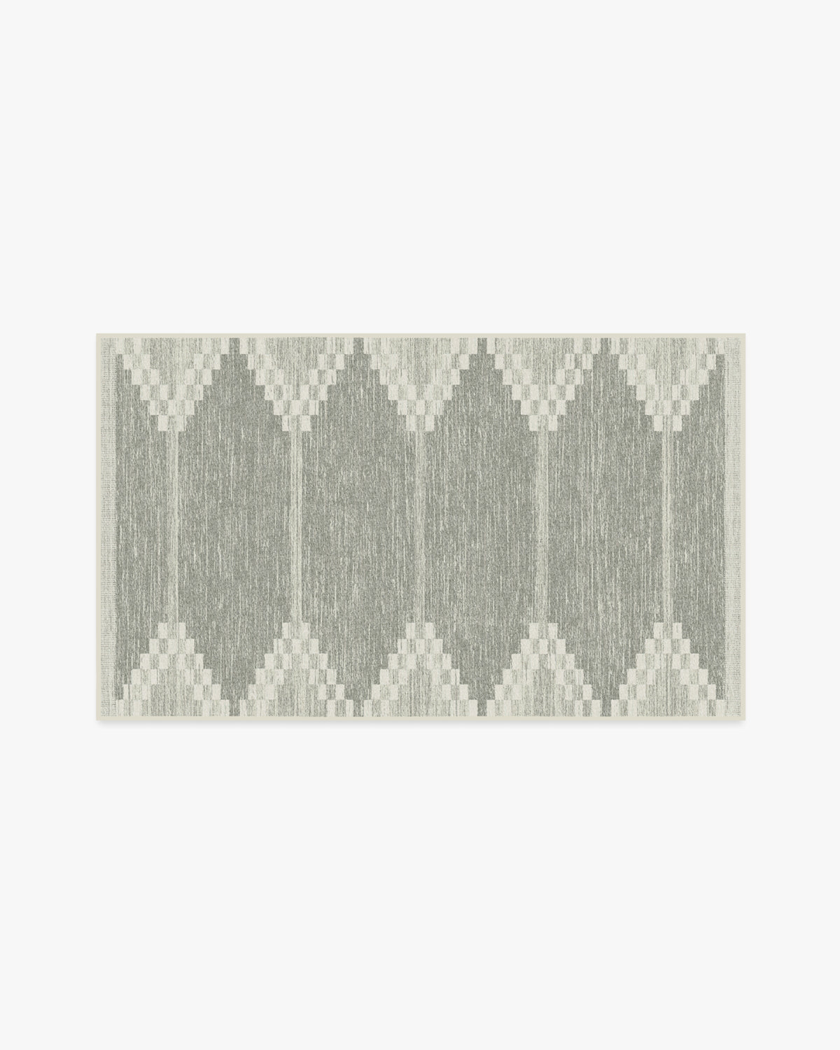 Sloane — Halı, Gri, AREA, beyaz zemin, 3x5