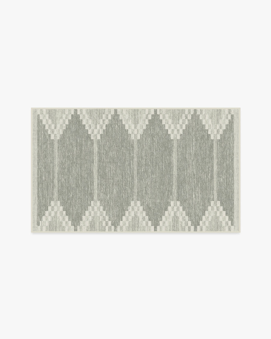 Sloane — Halı, Gri, AREA, beyaz zemin, 3x5