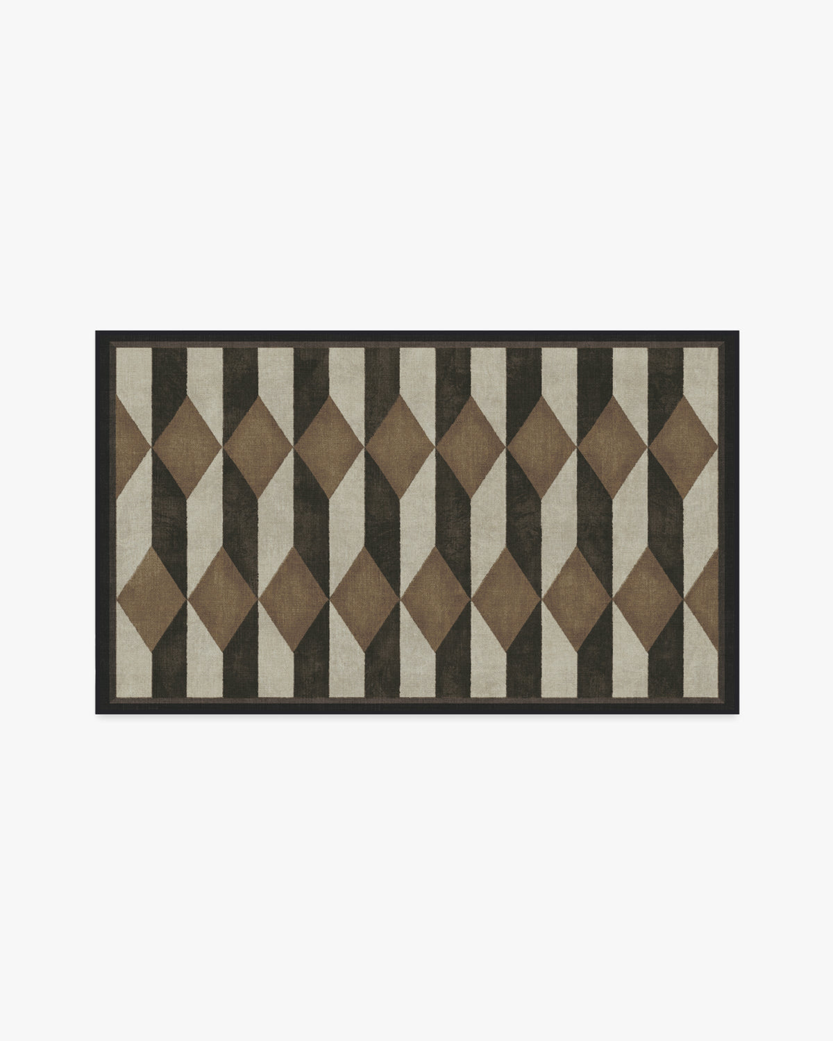 Oak — Halı, Siyah Deve Tüyü, AREA, beyaz zemin, 3x5