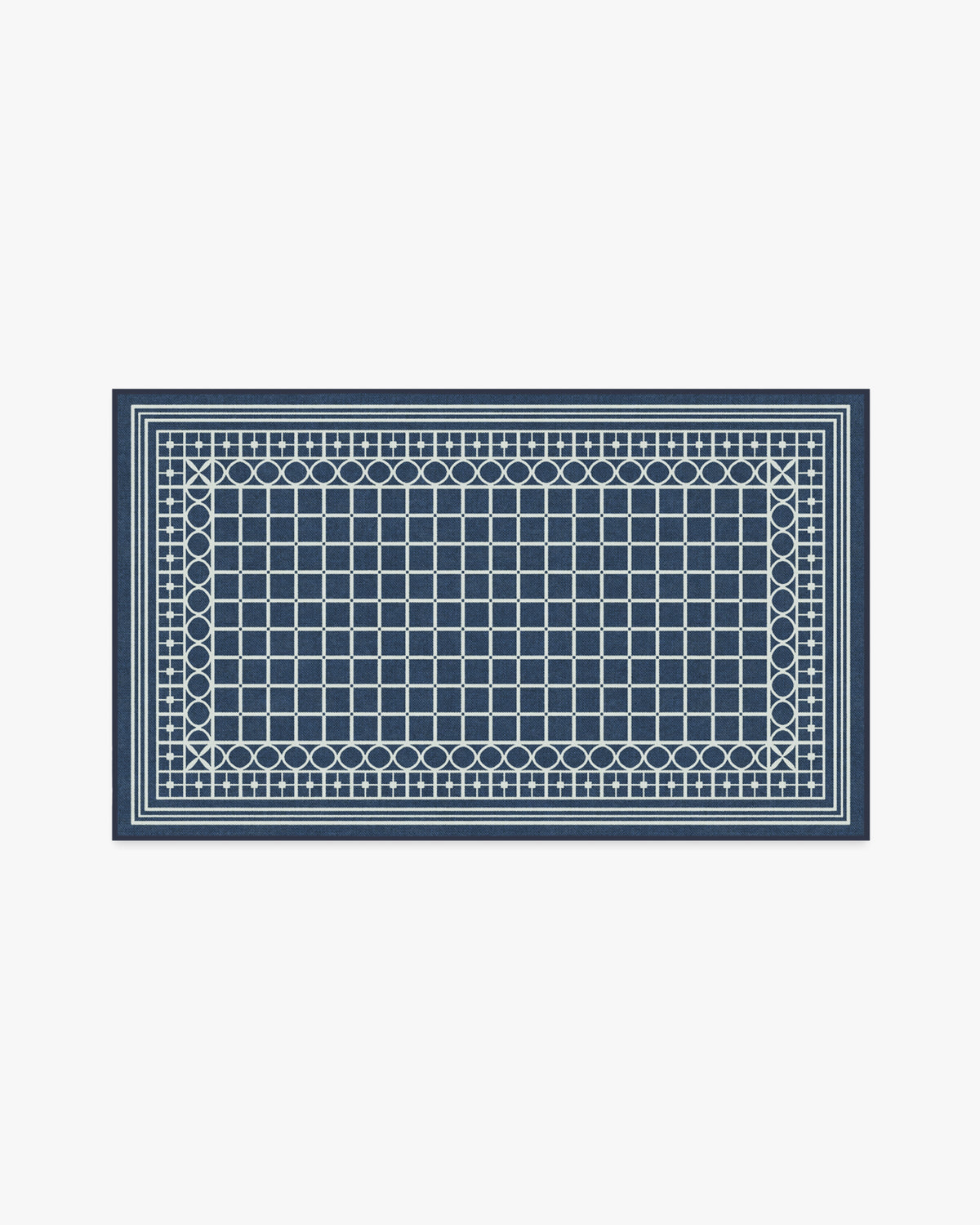Gray Malin Palm Beach — Halı, Lacivert, AREA, beyaz zemin, 3x5