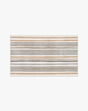 Elio Stripe — Halı, Gri Fildişi, AREA, beyaz zemin, 3x5