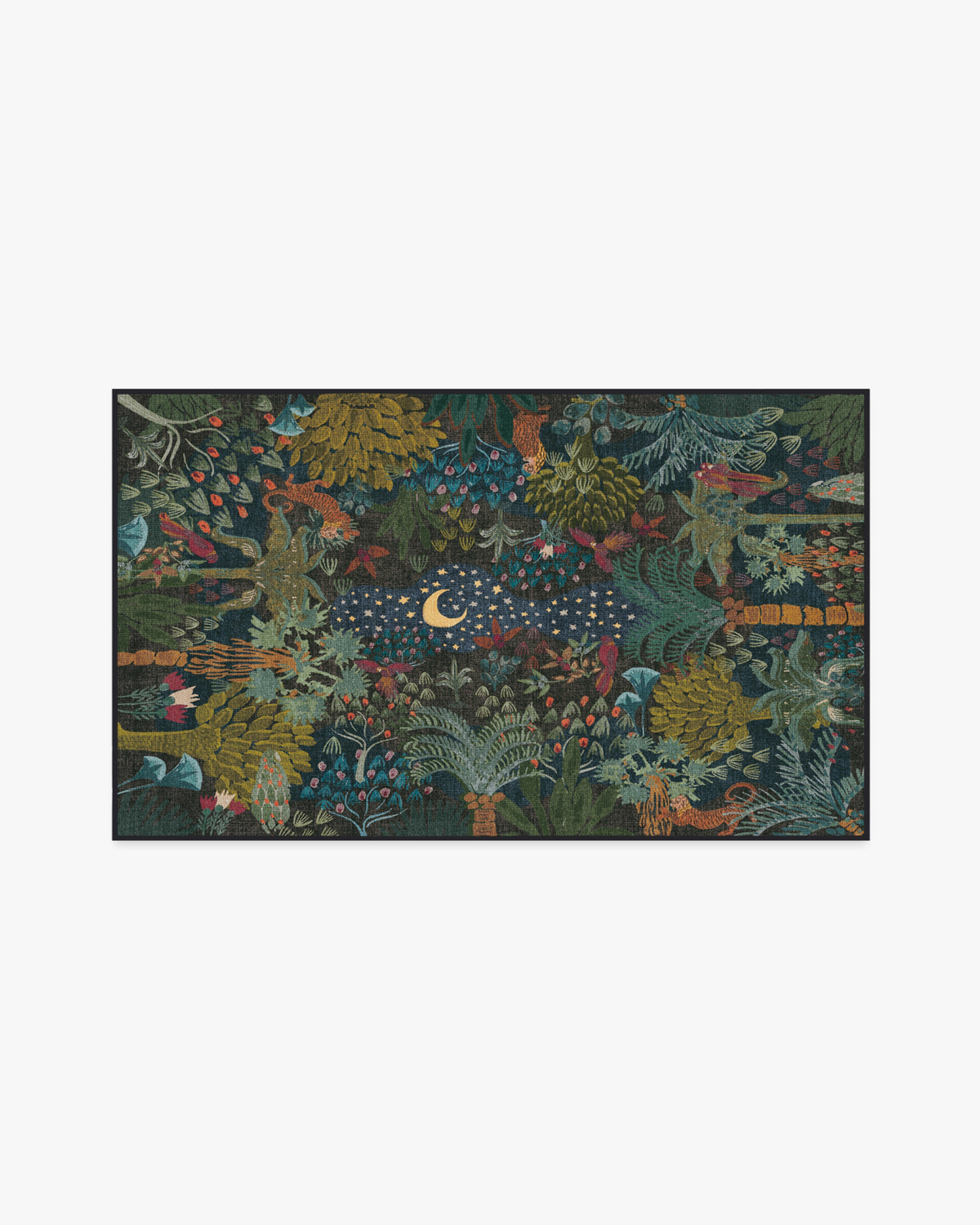 Justina Blakeney Josephine — Halı, Gece, AREA, beyaz zemin, 3x5
