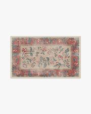 Lilou Currant — Halı, Turkuaz Yeşil, AREA, beyaz zemin, 3x5