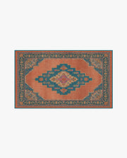 Sunset Bazaar Tropic — Halı, Mercan, AREA, beyaz zemin, 3x5