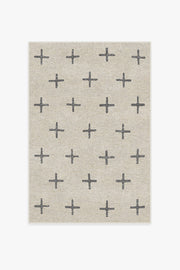 Crosby Birch — Halı, Antrasit, AREA, beyaz zemin, 4x6
