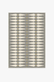 Carnaby Shadow Del Sol — Halı, Gri, AREA, beyaz zemin, 4x6