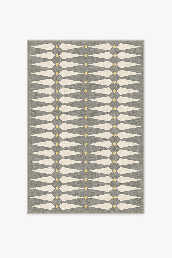 Carnaby Shadow Del Sol — Halı, Gri, AREA, beyaz zemin, 4x6