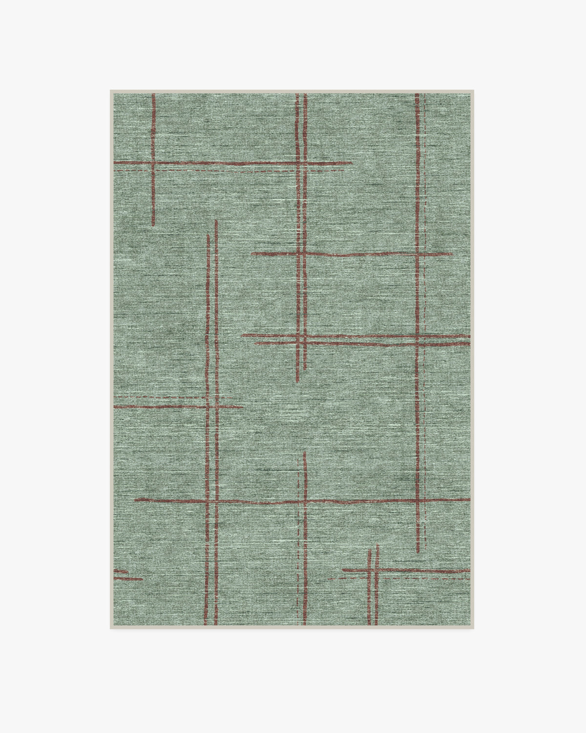 Stellan — Halı, Adaçayı, AREA, beyaz zemin, 4x6