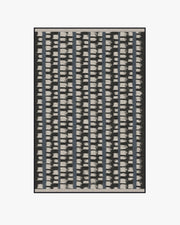 Berlin — Halı, Antrasit Kum, AREA, beyaz zemin, 4x6