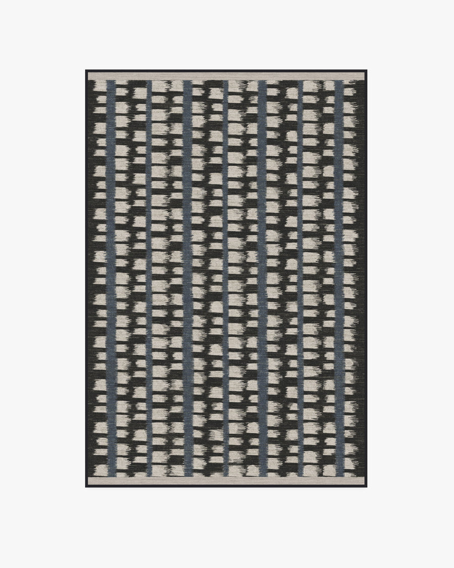 Berlin — Halı, Antrasit Kum, AREA, beyaz zemin, 4x6