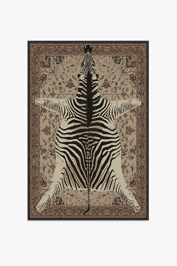 On Safari — Halı, Ela, AREA, beyaz zemin, 4x6