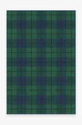 Plaid Yeşil ve Mavi