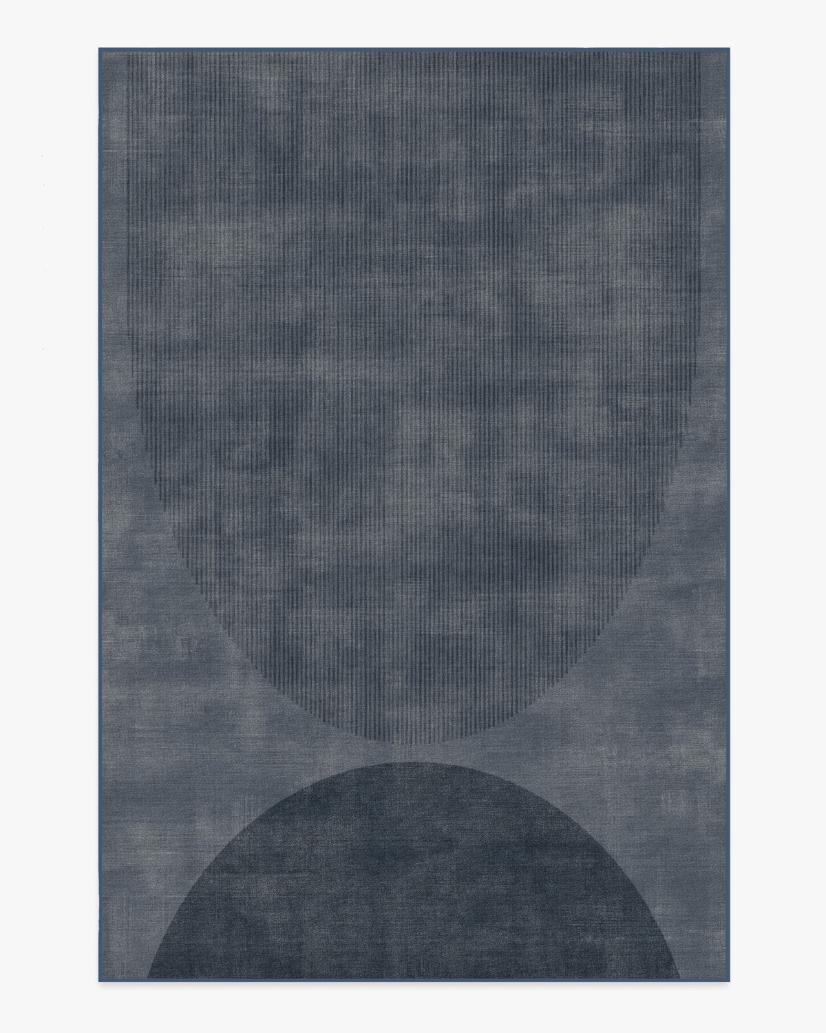 Eclipse — Halı, Lacivert, AREA, beyaz zemin, 6x9