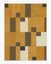 Corso — Halı, Toprak Sarısı, AREA, beyaz zemin, 9x12