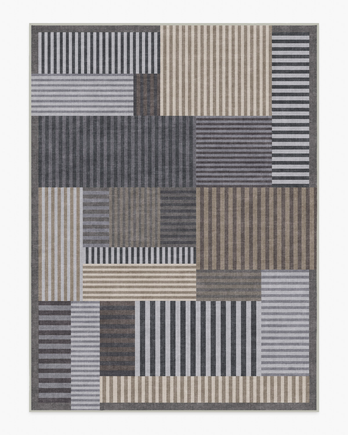 Maritime — Halı, Gri, AREA, beyaz zemin, 9x12