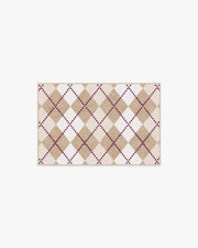 143 Argyle — Halı, Haki Krem, AREA, beyaz zemin, 2x3
