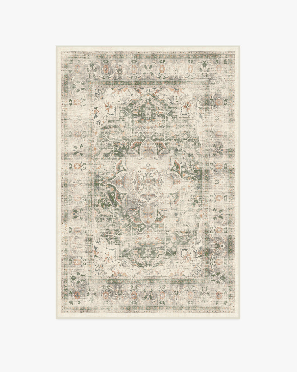 Sarrah — Halı, Adaçayı, AREA, beyaz zemin, 4x6