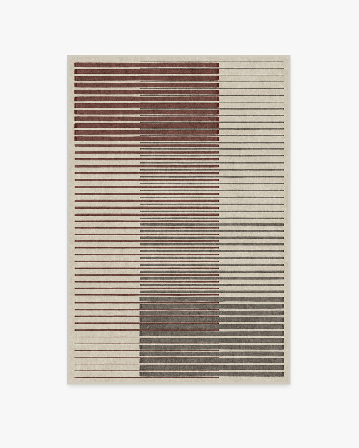 Gradasi Sumac — Halı, Kahverengi, AREA, beyaz zemin, 4x6