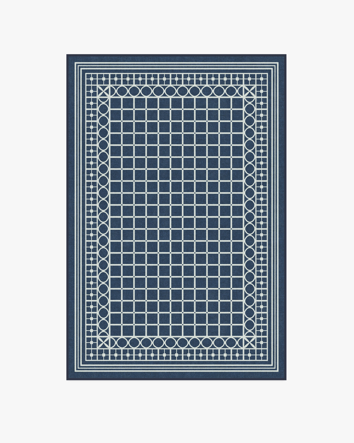 Gray Malin Palm Beach — Halı, Lacivert, AREA, beyaz zemin, 4x6